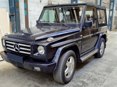 Mercedes Classe G 320 des années 90 : une capote sur&nbsp;mesure